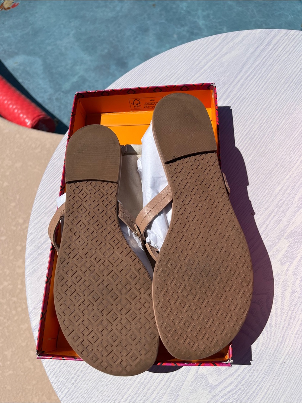 Tory Burch Miller Light Make Up Sandals-Calf Leather - Picture 15 of 16